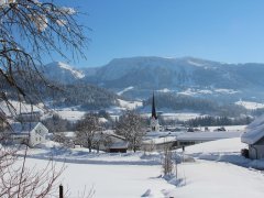 Lingenau im Winter