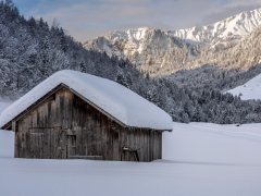 Winterlandschaft in Mellau