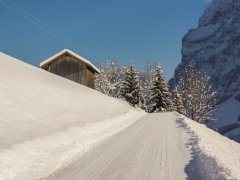 Winterwanderweg Hirschlitten